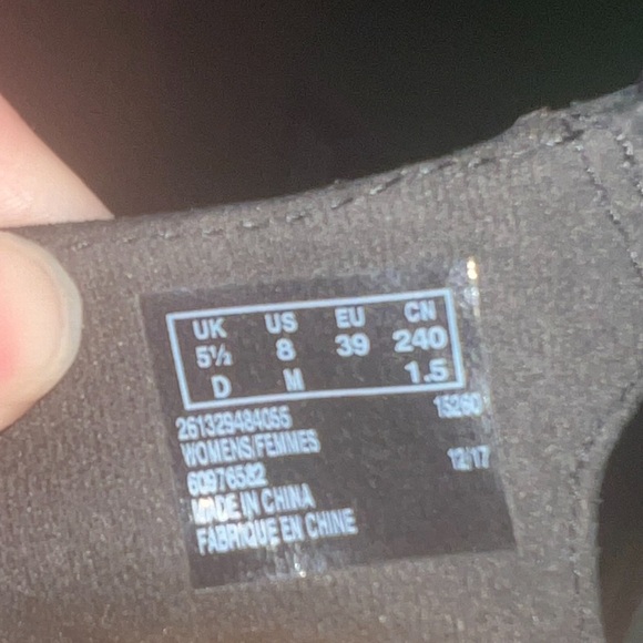 EUC Clarks Suede Wedges - Picture 11 of 11